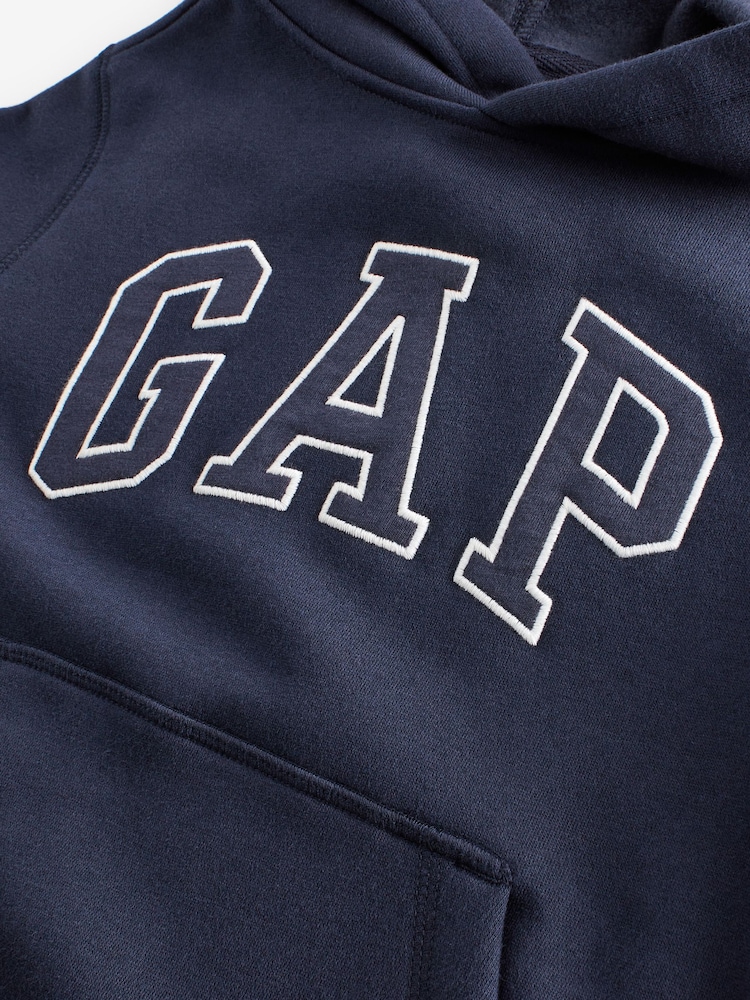 Donkerblauw - Gap Logo Hoodie (4-13yrs) - Image 11 of 13
