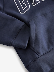 Gap Navy Blue Logo Hoodie (4-13yrs) - Image 12 of 13