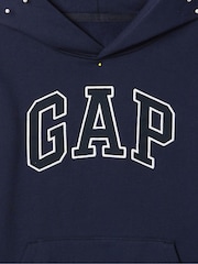Gap Navy Blue Logo Hoodie (4-13yrs) - Image 13 of 13