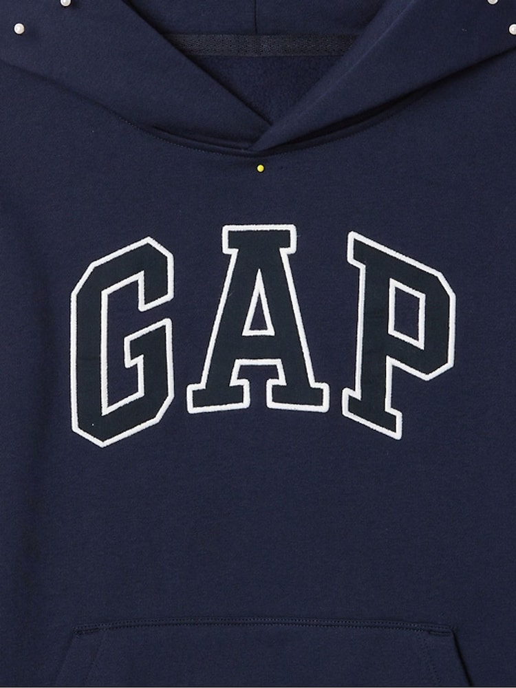 Gap Navy Blue Logo Hoodie (4-13yrs) - Image 13 of 13