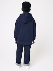 Gap Navy Blue Logo Hoodie (4-13yrs) - Image 3 of 13