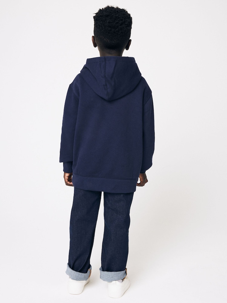 Donkerblauw - Gap Logo Hoodie (4-13yrs) - Image 3 of 13