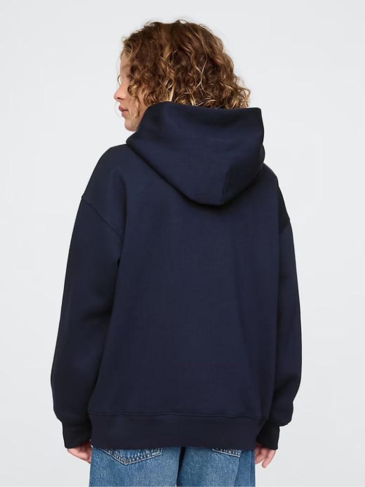 Donkerblauw - Gap Logo Hoodie (4-13yrs) - Image 7 of 13
