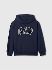 Gap Navy Blue Logo Hoodie (4-13yrs) - Image 9 of 13