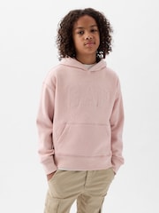 Gap Pink Arch Logo Hoodie (4-13yrs) - Image 1 of 6