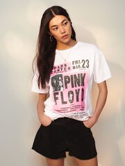 White License Pink Floyd 100% Cotton Band T-Shirt - Image 1 of 5