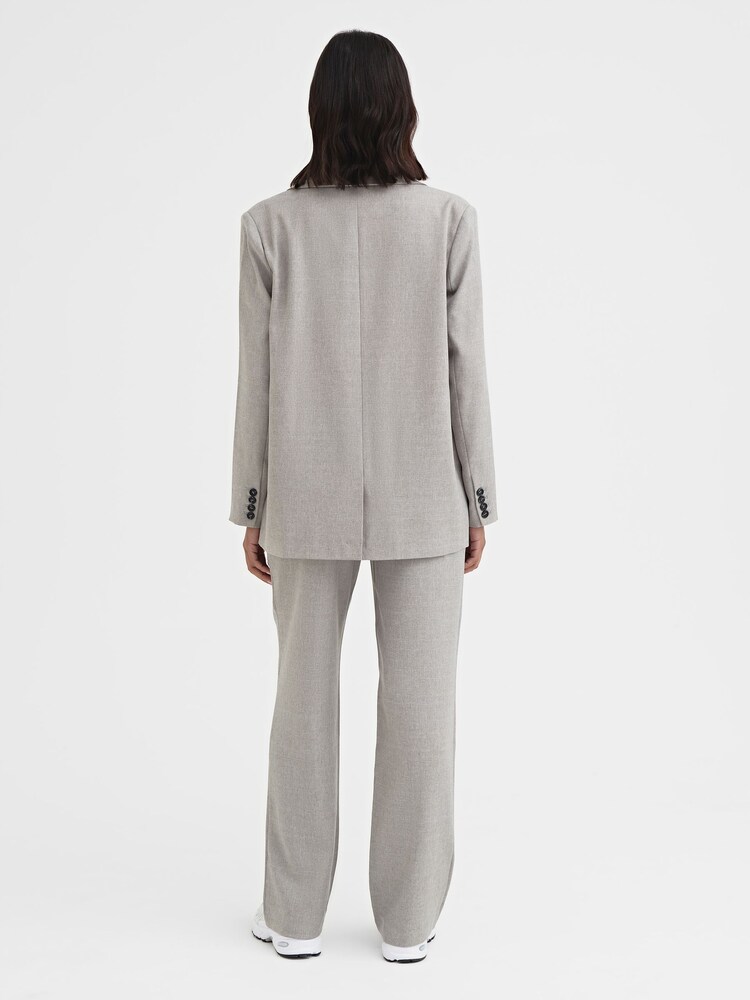 4th & Reckless Grey Aire Double Breasted Tailored Blazer - Image 2 of 5