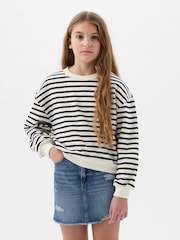 Gap Blue Graphic Print Sweatshirt (4-13yrs) - Image 1 of 2