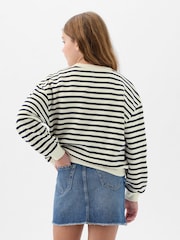 Gap Blue Graphic Print Sweatshirt (4-13yrs) - Image 2 of 2