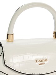 Dune London White Dini Mini Top Handle Grab Bag - Image 5 of 6