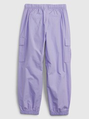 Gap Purple Parachute Cargo Trousers (4-13yrs) - Image 2 of 3