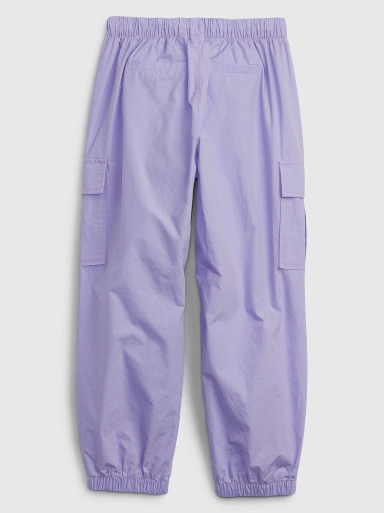 Gap Purple Parachute Cargo Trousers (4-13yrs) - Image 2 of 3