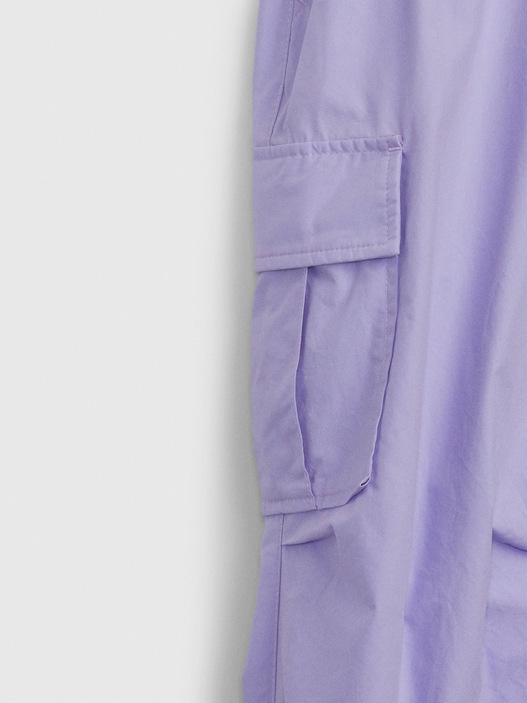 Gap Purple Parachute Cargo Trousers (4-13yrs) - Image 3 of 3