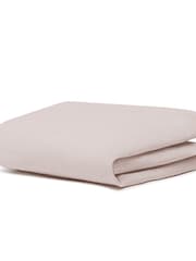 Bedfolk Pink Moses Basket 100% Cotton Fitted Sheet - Image 3 of 3