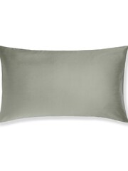 Bedfolk Set of 2 Green Luxe 100% Cotton King Pillowcases - Image 5 of 5