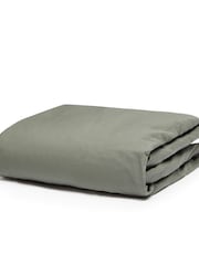 Bedfolk Green Cot Bed 100% Cotton Fitted Sheet - Image 2 of 2
