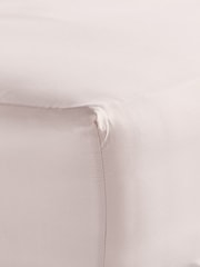 Bedfolk Pink 100% Cotton Luxe Fitted Sheet - Image 2 of 4