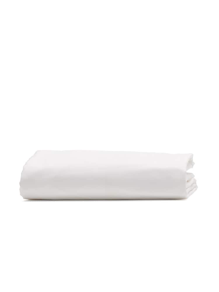 Bedfolk White Classic 100% Cotton Fitted Sheet - Image 4 of 4