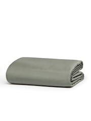 Bedfolk Green 100% Cotton Luxe Fitted Sheet - Image 4 of 4