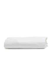 Bedfolk White 100% Cotton Luxe Deep Fitted Sheet - Image 4 of 4