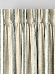 Emily Bond Fern George Stripe Print 100% Cotton Made to Measure Curtains - Image 5 of 9