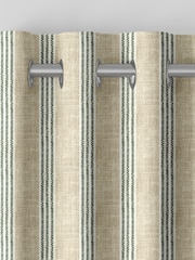 Emily Bond Fern George Stripe Print 100% Cotton Made to Measure Curtains - Image 7 of 9