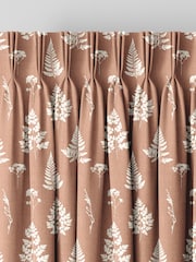 Emily Bond Rust Orange Tynesfield Made to Measure 100% Cotton Curtains - Image 5 of 9
