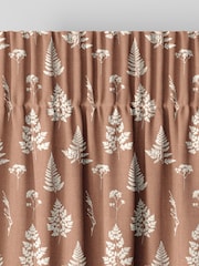 Emily Bond Rust Orange Tynesfield Made to Measure 100% Cotton Curtains - Image 6 of 9