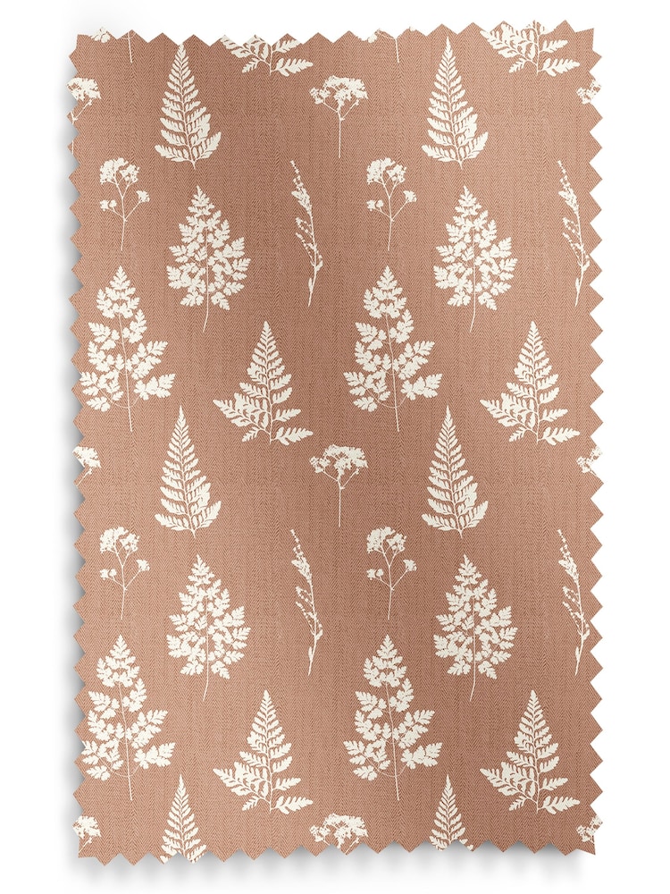 Emily Bond Rust Orange Tynesfield Made to Measure 100% Cotton Curtains - Image 9 of 9