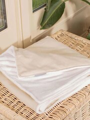 Lords and Labradors Cream Savanna 100% Cotton Dog Blanket - Image 3 of 3