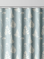 Emily Bond Duck Egg Blue Tynesfield 100% Cotton Made to Measure Curtains - Image 8 of 9
