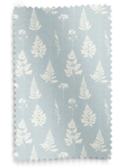Emily Bond Duck Egg Blue Tynesfield 100% Cotton Made to Measure Curtains - Image 9 of 9