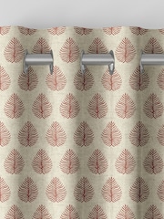 Emily Bond Rust Orange Jaipur Made to Measure Curtains - Image 7 of 9