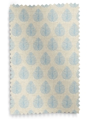 Emily Bond Sky Blue Jaipur Made to Measure 100% Cotton Curtains - Image 9 of 9