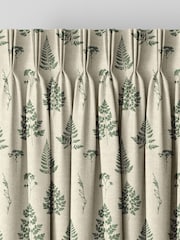Emily Bond Forest Green Tynesfield Made to Measure Curtains - Image 5 of 9