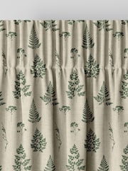 Emily Bond Forest Green Tynesfield Made to Measure Curtains - Image 6 of 9
