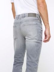 Grau - River Island Stretch-Jeans in Skinny-Fit - Bild 3 von 4