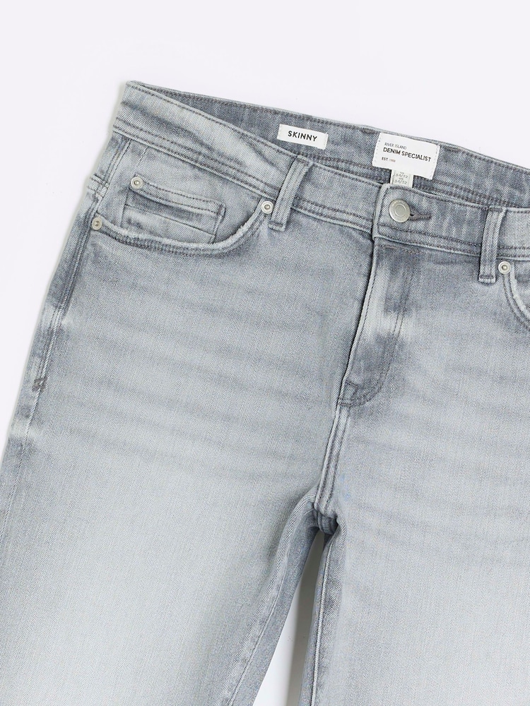 Grau - River Island Stretch-Jeans in Skinny-Fit - Bild 4 von 4