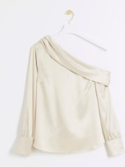 River Island White Off Shoulder Top - Image 5 of 6