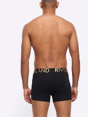 River Island Black Multipack of 4 Regular Fit Trunk - Image 4 of 4
