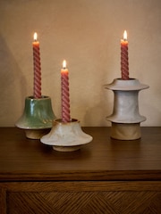 3 Pack Multi Global Tea Light and Taper Candle Holders - Image 1 of 5