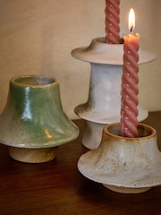 3 Pack Multi Global Tea Light and Taper Candle Holders - Image 2 of 5