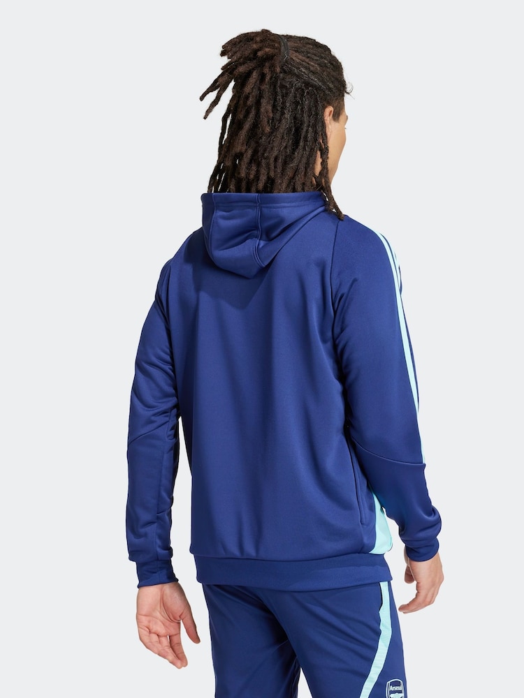 adidas Navy Arsenal Tiro 24 Training Hoodie - Image 2 of 7