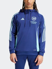 adidas Navy Arsenal Tiro 24 Training Hoodie - Image 3 of 7