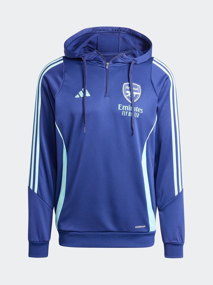adidas Navy Arsenal Tiro 24 Training Hoodie - Image 7 of 7