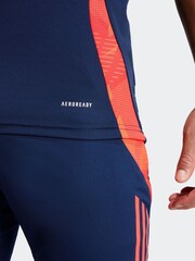 adidas Navy/Red adidas Manchester United Tiro 24 Training Jersey - Image 6 of 7