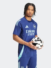 adidas Navy Arsenal Tiro 24 Training Jersey - Image 4 of 8