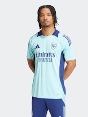 adidas Aqua Blue Arsenal Tiro 24 Training Jersey - Image 1 of 8