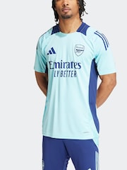adidas Aqua Blue Arsenal Tiro 24 Training Jersey - Image 6 of 8