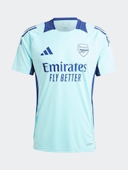 adidas Aqua Blue Arsenal Tiro 24 Training Jersey - Image 7 of 8